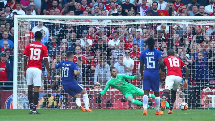 Chelsea vs Manchester United. Copyright: © INDOSPORT