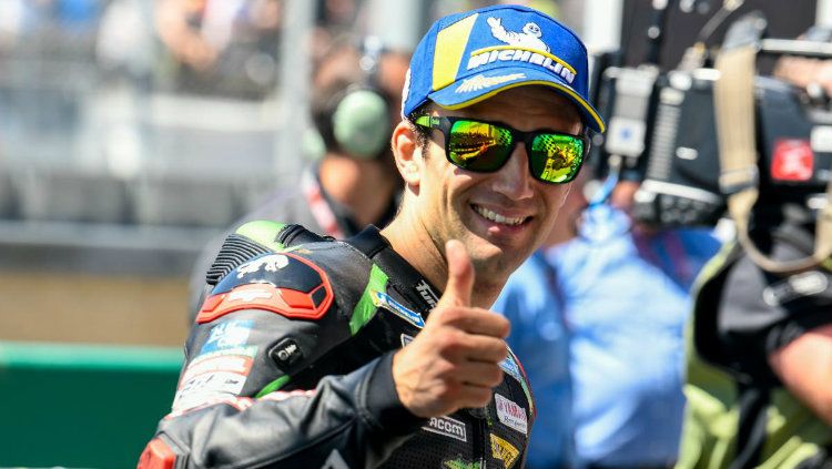 Meski masa depan kariernya belum jelas, namun Johann Zarco sudah menunjukan rasa ambisiunya dengan memiliki target untuk balapan MotoGP 2021. Copyright: © INDOSPORT