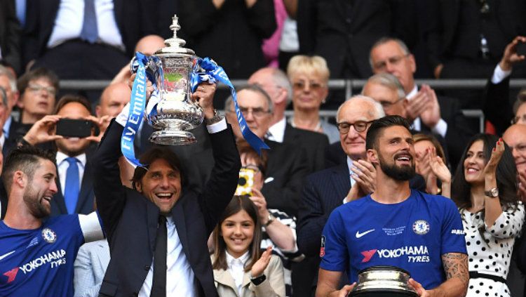 Chelsea juarai Piala FA. Copyright: © INDOSPORT