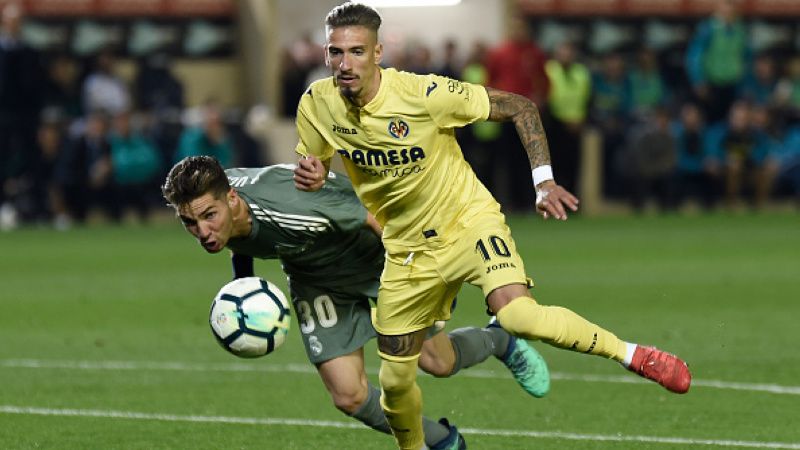 Luca Zidane vs Castillejo. Copyright: © INDOSPORT