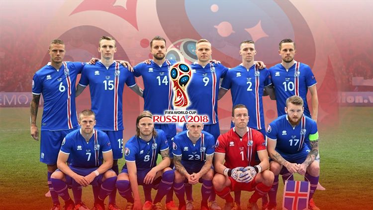 Timnas Islandia untuk Piala Dunia 2018. Copyright: © Grafis : Heru Firmansyah/ Indosport.com