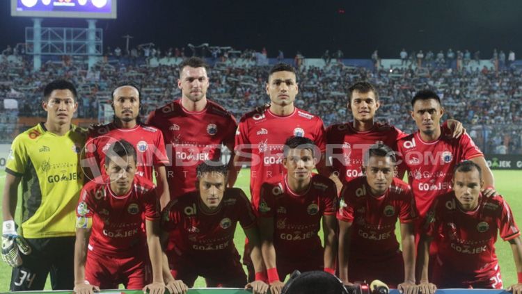 Skuat Persija Jakarta. Copyright: © Fitra Herdian/INDOSPORT