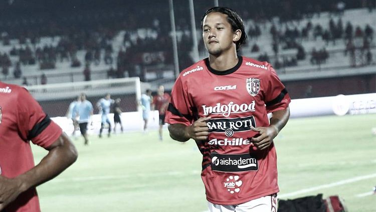 Pemain Bali United, Irfan Bachdim. Copyright: © baliutd.com