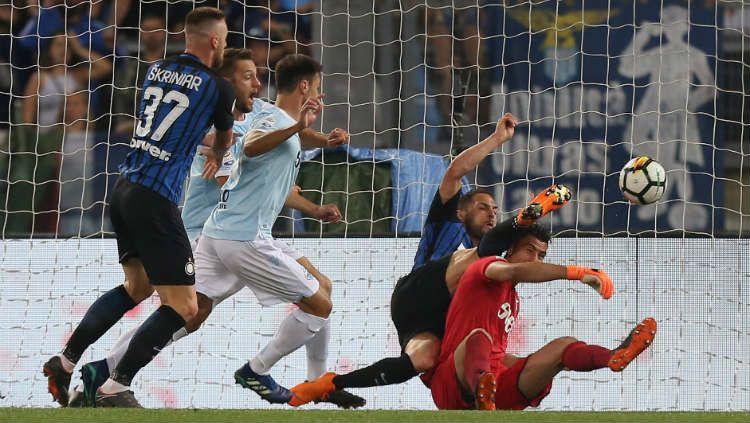 Lazio vs Inter Milan. Copyright: © INDOSPORT