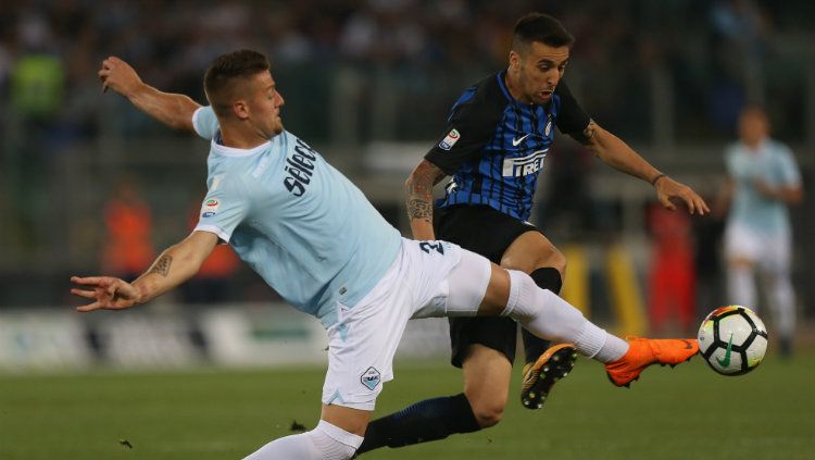 Lazio vs Inter Milan. Copyright: © INDOSPORT