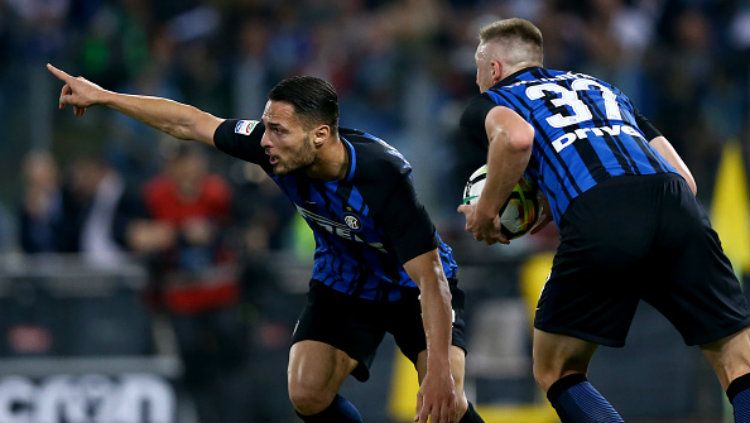 Lazio vs Inter Milan. Copyright: © INDOSPORT