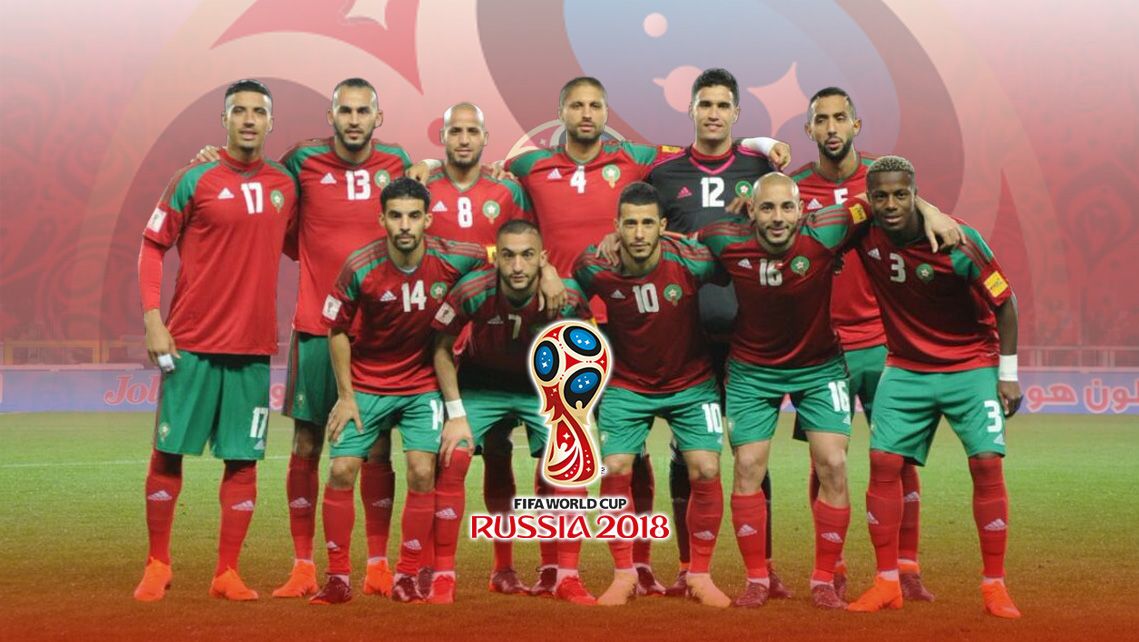 Timnas Maroko untuk Piala Dunia 2018. Copyright: © Indosport.com