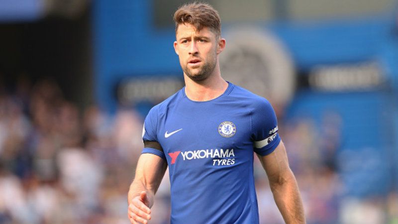 Gary Cahill, bek tengah Chelsea. Copyright: © Getty Image