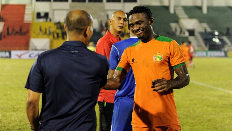 Osas Saha kala bermain untuk Aceh United. Copyright: © kanalaceh.com