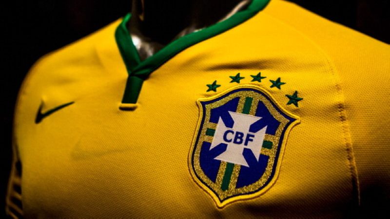 Jersey Timnas Brasil di Piala Dunia 2018. Copyright: © Getty Image