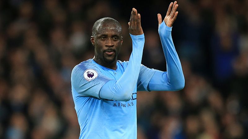 Pemain Manchester City, Yaya Toure. Copyright: © Getty Image