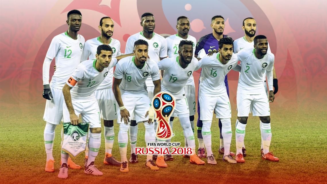 Timnas Arab Saudi untuk Piala Dunia 2018. Copyright: © Indosport.com