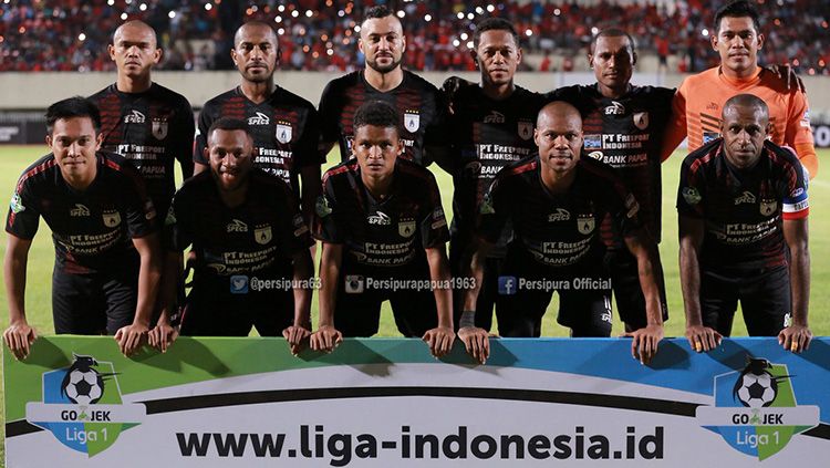 Skuat Persipura Jayapura 2018 Copyright: © Twitter/@persipura63