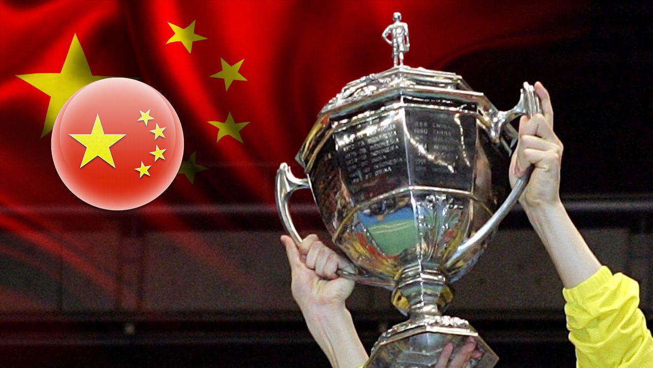 Piala Thomas dan Bendera China Copyright: © Indosport.com