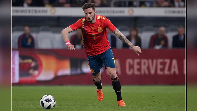 Saul Niguez, gelandang serang Atletico Madrid dn Timnas Spanyol. Copyright: © Getty Image