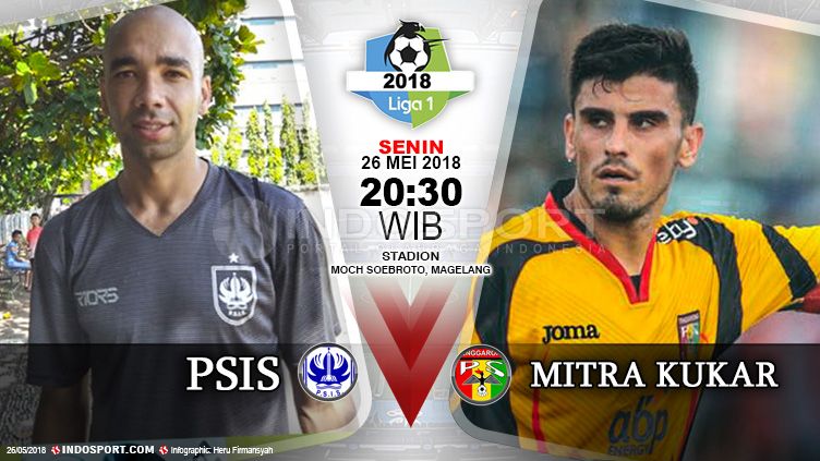 PSIS Semarang vs Mitra Kukar. Copyright: © Indosport.com