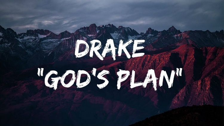 God's Plan, salah satu lagu andalan Drake. Copyright: © sanjaboy.com