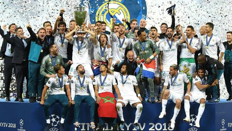 Real Madrid juara Liga Champions 2017/2018. Copyright: © Getty Image