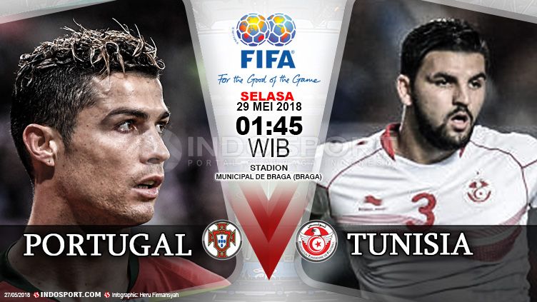 Portugal vs Tunisia Copyright: © Indosport.com