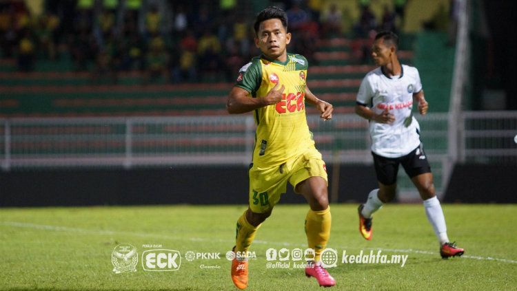 Pemain Kedah FA Andik Vermansah. Copyright: © Ofisial Kedah FA