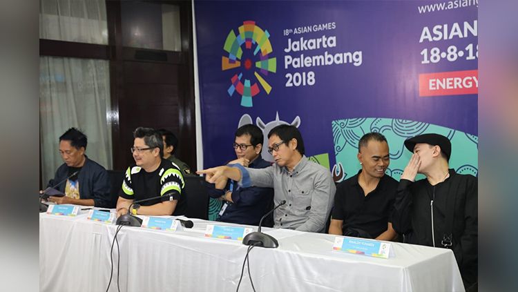 Persiapan Pembukaan Asian Games 2018 Copyright: © Humas INASGOC