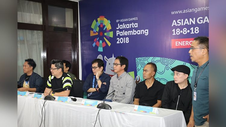 Persiapan Pembukaan Asian Games 2018 Copyright: © Humas INASGOC