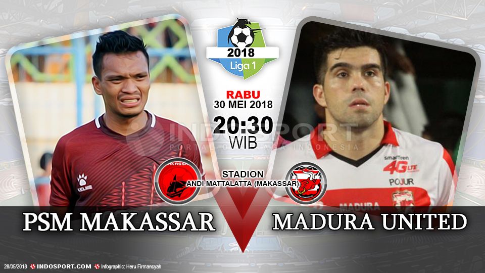 Madura united vs psm makassar
