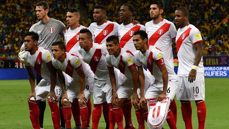Timnas Peru yang akan berjuang di Piala Dunia Rusia 2018. Copyright: © Remezcla