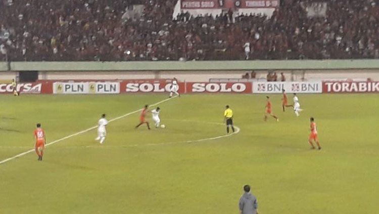 Persis Solo vs Timnas U-19. Copyright: © Twitter/@abumusa86