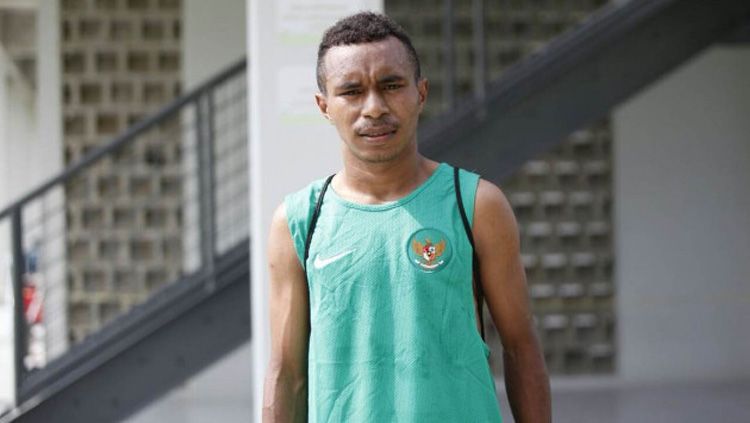 Rivaldo Ferre, penggawa Timnas U-19. Copyright: © VIVA