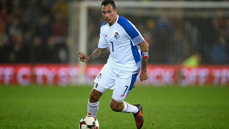 Blas Perez, striker Timnas Panama. Copyright: © Getty Image