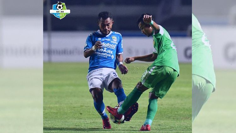 Persib Bandung vs Bhayangkara FC Copyright: © Twitter/@persib
