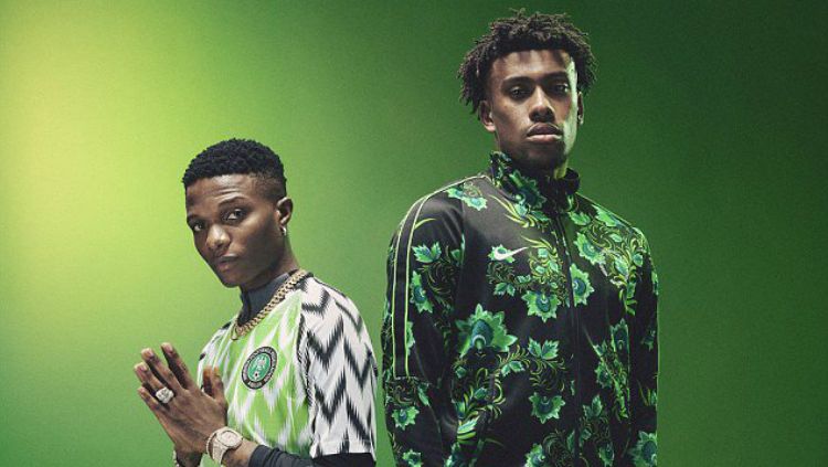 Jersey Nigeria untuk Piala Dunia 2018 langsung ludes dalam hitungan menit. Copyright: © Nike