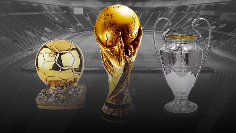 Ballon D'or, Tropi Piala Dunia dan Tropi Liga Champions Copyright: © Indosport.com
