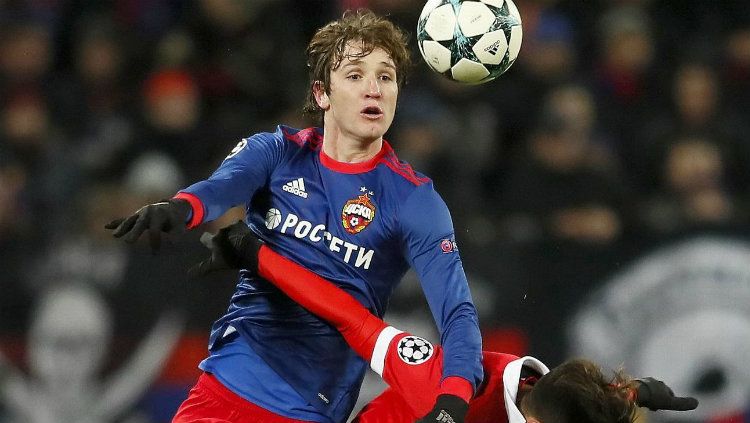 Pemain berdarah Brasil di CSKA Moskow Mario Figueira Fernandes. Copyright: © Getty Images
