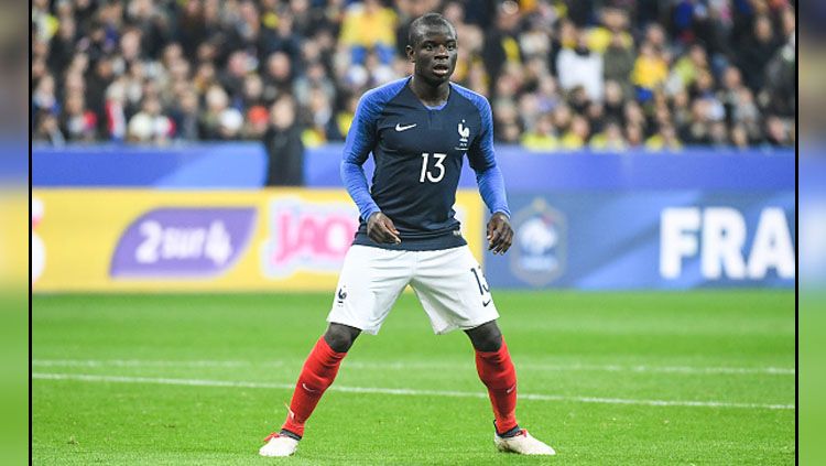 N'Golo Kante, gelandang bertahan Timnas Prancis. Copyright: © Getty Images