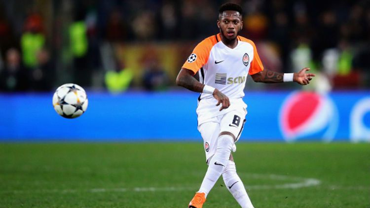 Fred saat bermain untuk Shakhtar Donetsk di ajang Liga Champions. Copyright: © Getty Images