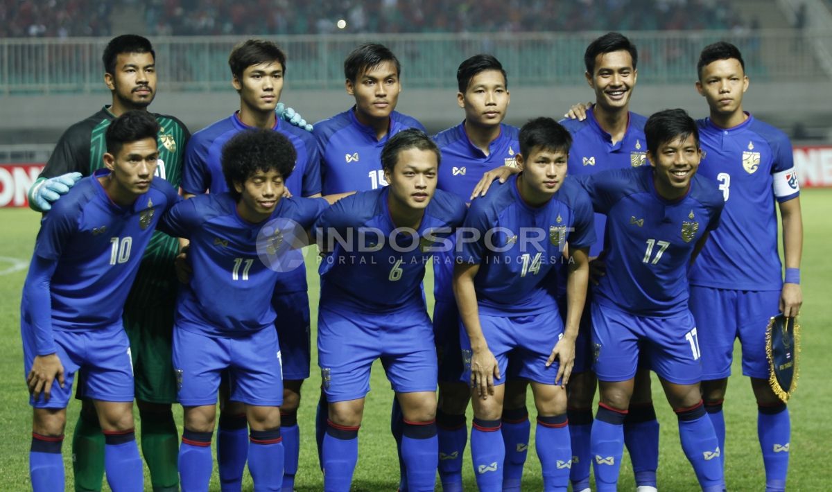 Skuat Timnas U-23 Thailand Copyright: © INDOSPORT/Herry Ibrahim