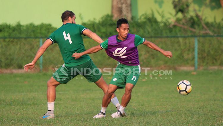 Latihan PSMS Medan jelang menghadapi Persib Bandung Copyright: © INDOSPORT/Kesuma Ramadhan