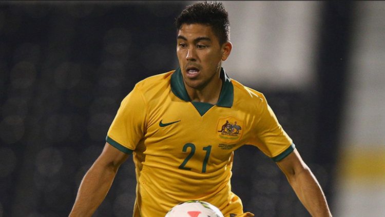 Pemain keturunan indonesia, Massimo Luongo resmi dibawa Timnas Australia ke Piala Dunia 2018. Copyright: © INDOSPORT