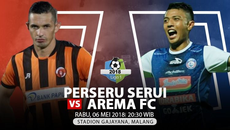Perseru Serui vs Arema FC. Copyright: © INDOSPORT