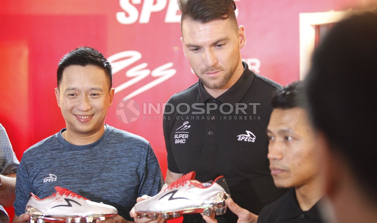 Acara Specs Illuzion & 9SS 'Super' Simic launch. Copyright: © Herry Ibrahim/Indosport.com