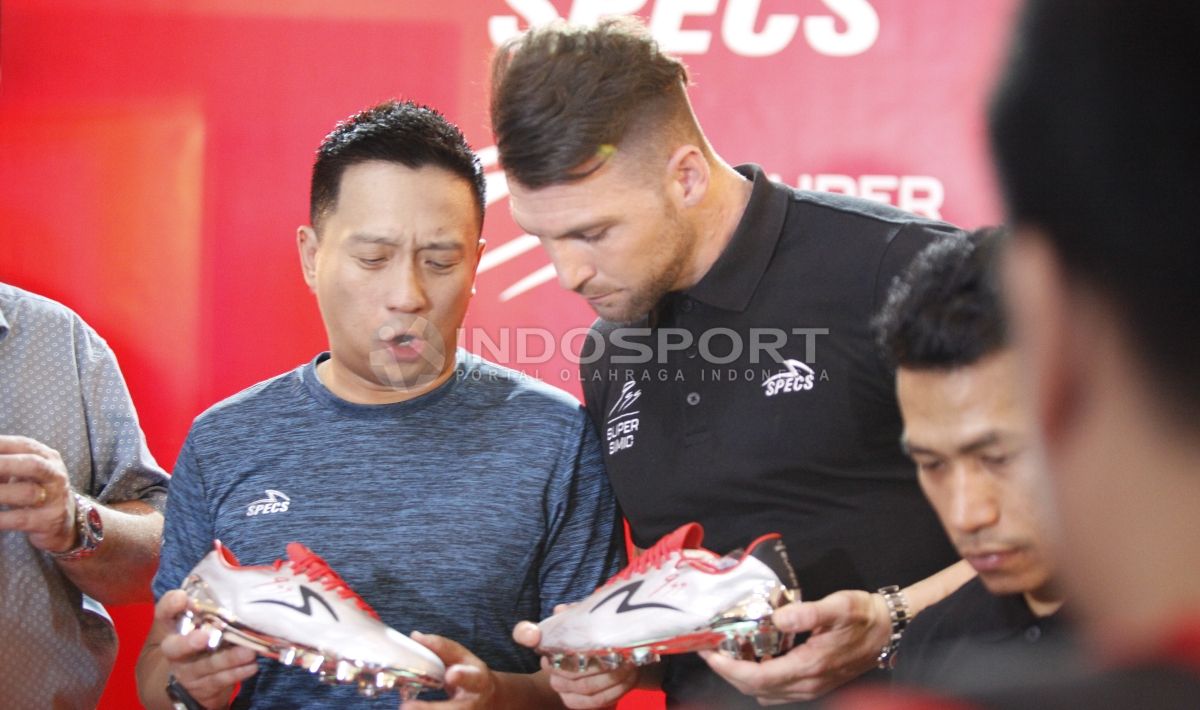 Acara Specs Illuzion & 9SS 'Super' Simic launch. Copyright: © Herry Ibrahim/Indosport.com