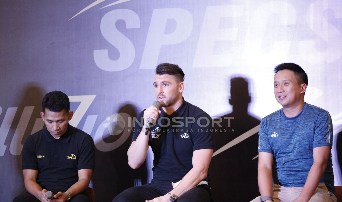 Acara Specs Illuzion & 9SS 'Super' Simic launch. Copyright: © Herry Ibrahim/Indosport.com