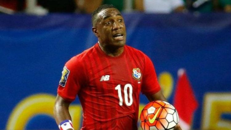 Striker Tim Nasional Panama Luis Tejada. Copyright: © Getty Images