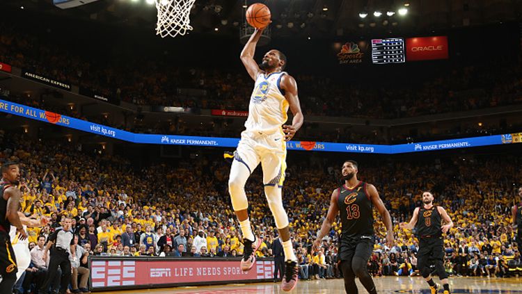Kevin Durant, small forward Golden State Warriors. Copyright: © Getty Images