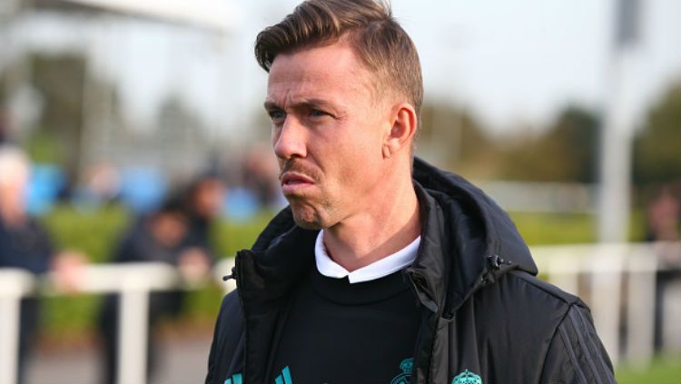 Pelatih tim muda Real Madrid, Guti Hernandez. Copyright: © Getty Images