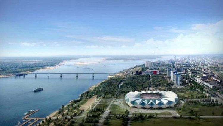 Pemandangan Kota Volgograd, Rusia. Copyright: © pokerrusia.net