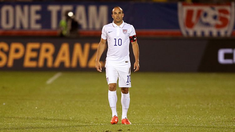 Landon Donovan saat berseragam Timnas Amerika Serikat. Copyright: © Getty Images