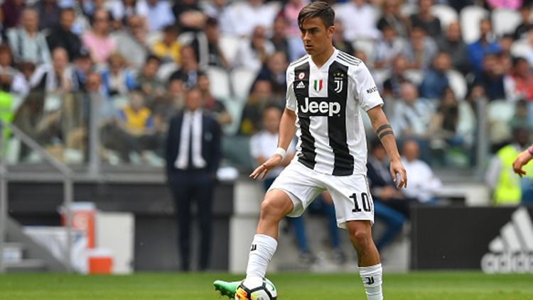 Paulo Dybala tampil membela Juventus. Copyright: © Getty Images